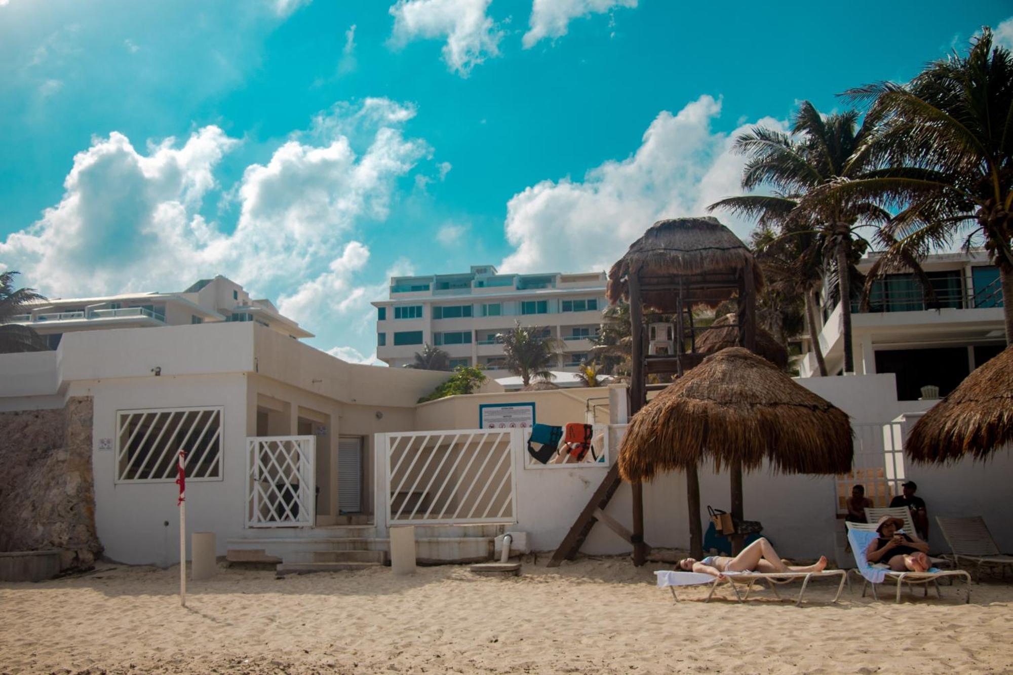 Beachfront Apartments แคนคูน ภายนอก รูปภาพ